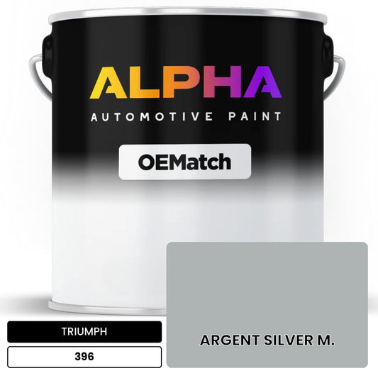 TRIUMPH ARGENT SILVER M. 396 OEMatch Basecoat