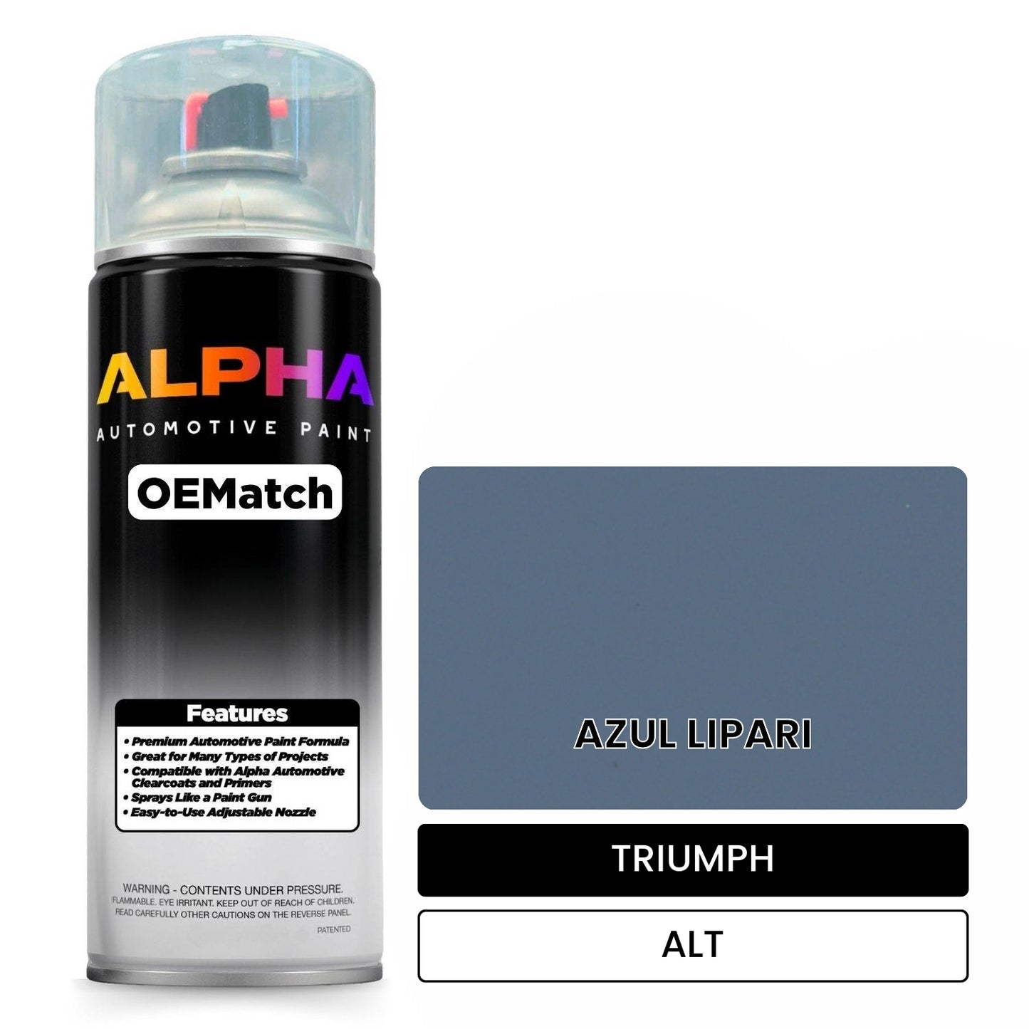 TRIUMPH AZUL LIPARI ALT OEMatch Spraycan