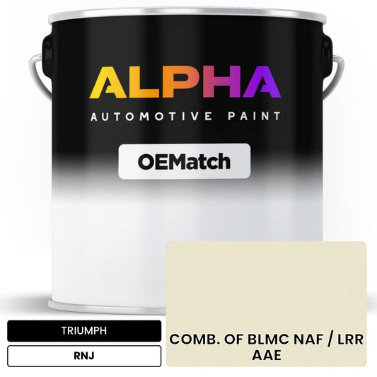 TRIUMPH COMB. OF BLMC NAF / LRR AAE RNJ OEMatch Basecoat