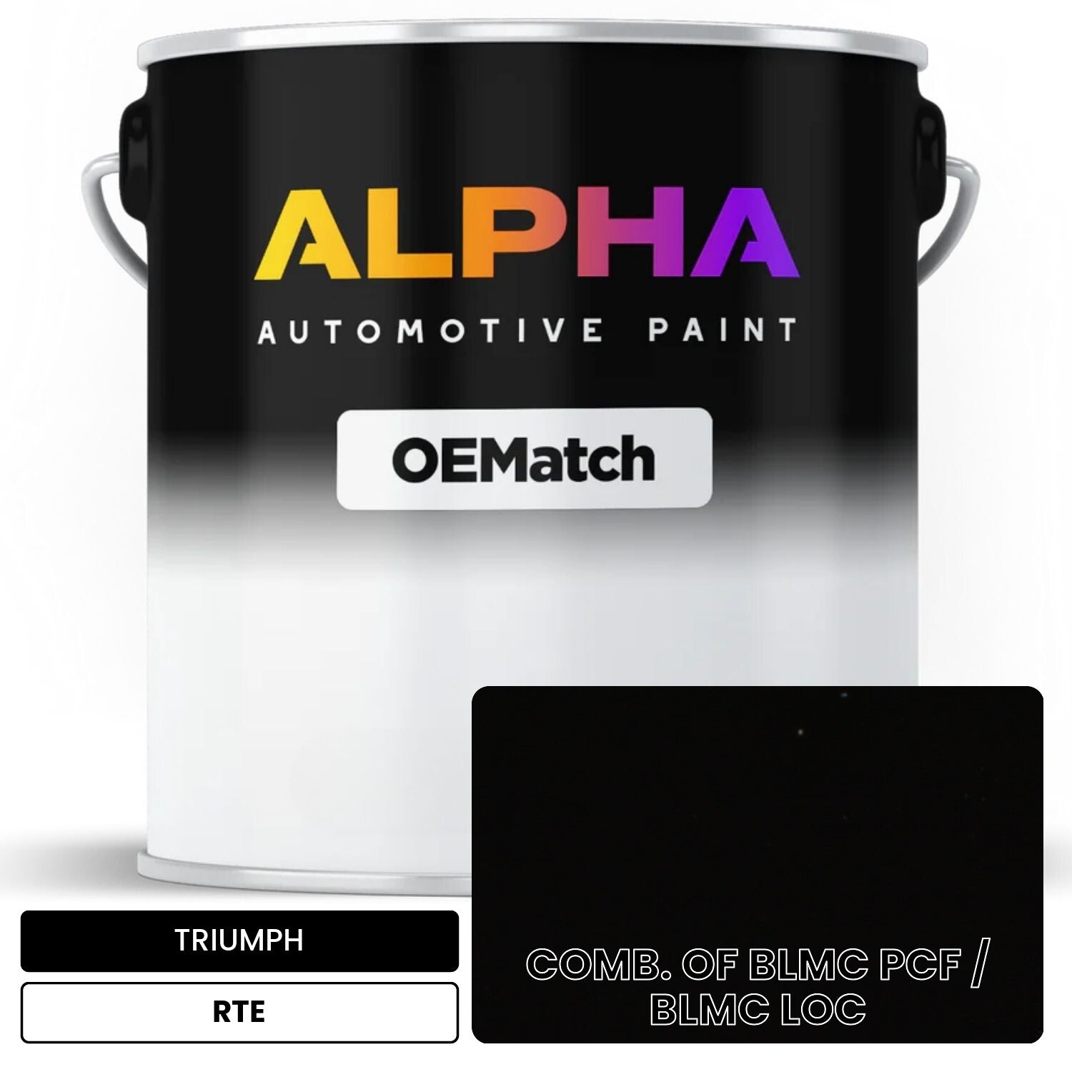 TRIUMPH COMB. OF BLMC PCF / BLMC LOC RTE OEMatch Basecoat