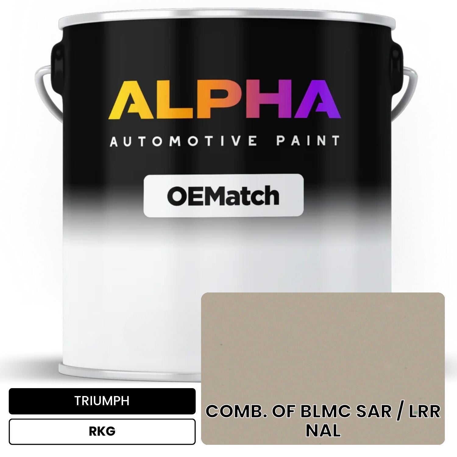 TRIUMPH COMB. OF BLMC SAR / LRR NAL RKG OEMatch Basecoat