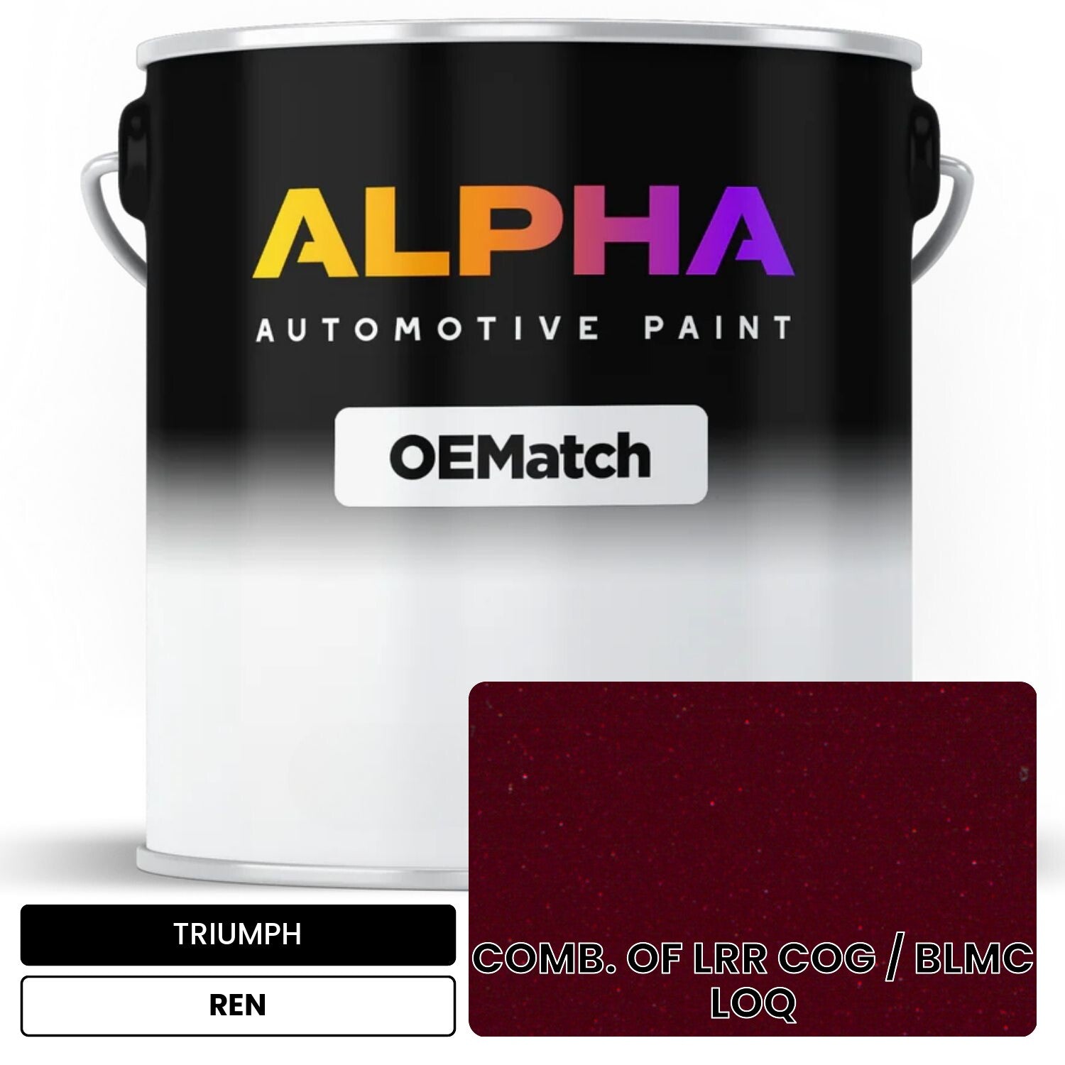 TRIUMPH COMB. OF LRR COG / BLMC LOQ REN OEMatch Basecoat