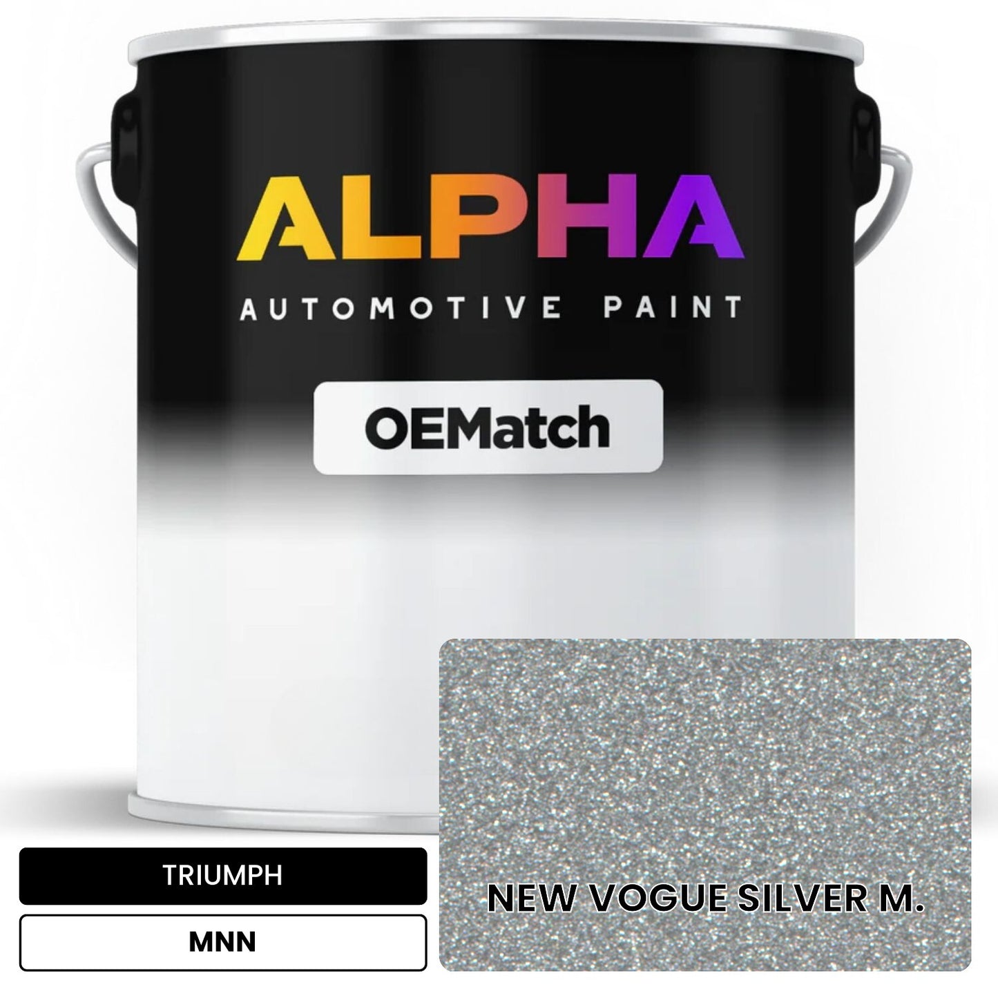 TRIUMPH NEW VOGUE SILVER M. MNN OEMatch Basecoat
