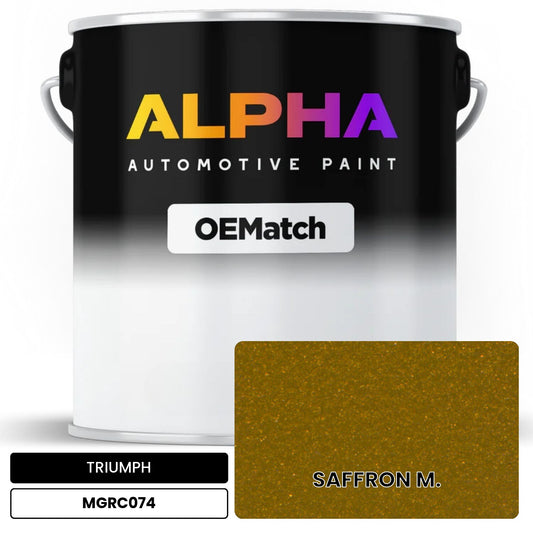 TRIUMPH SAFFRON M. MGRC074 OEMatch Basecoat