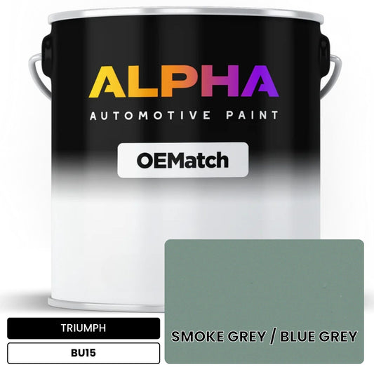 TRIUMPH SMOKE GREY / BLUE GREY BU15 OEMatch Basecoat