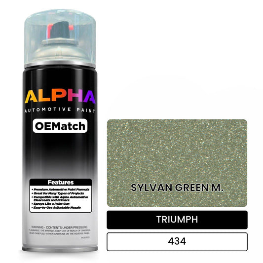 TRIUMPH SYLVAN GREEN M. 434 OEMatch Spraycan