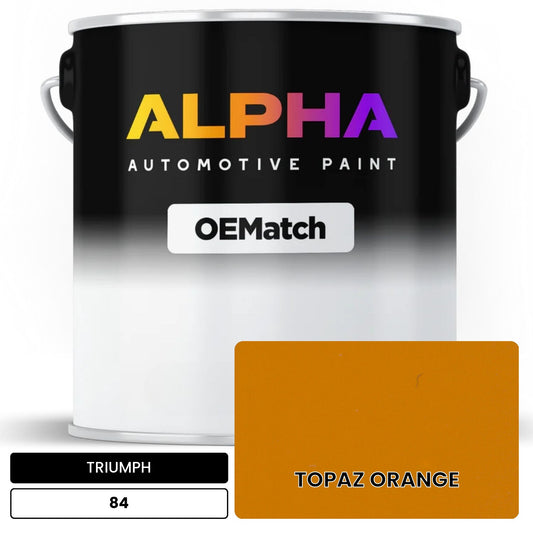 TRIUMPH TOPAZ ORANGE 84 OEMatch Basecoat