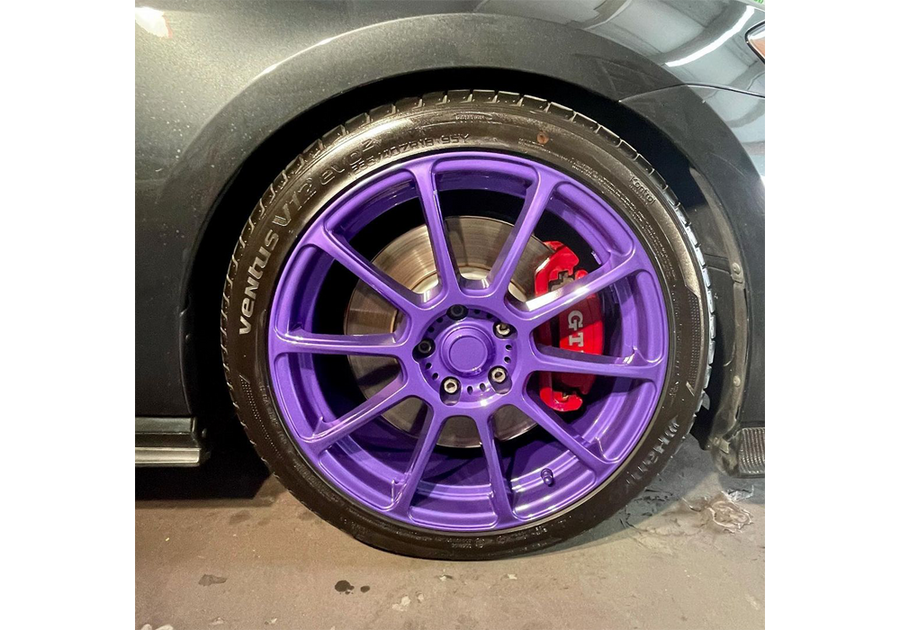 Volkswagen Wheels in Electro-violet