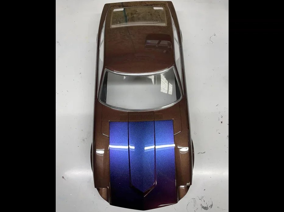 rc car painted with The Spray Source automotive paint