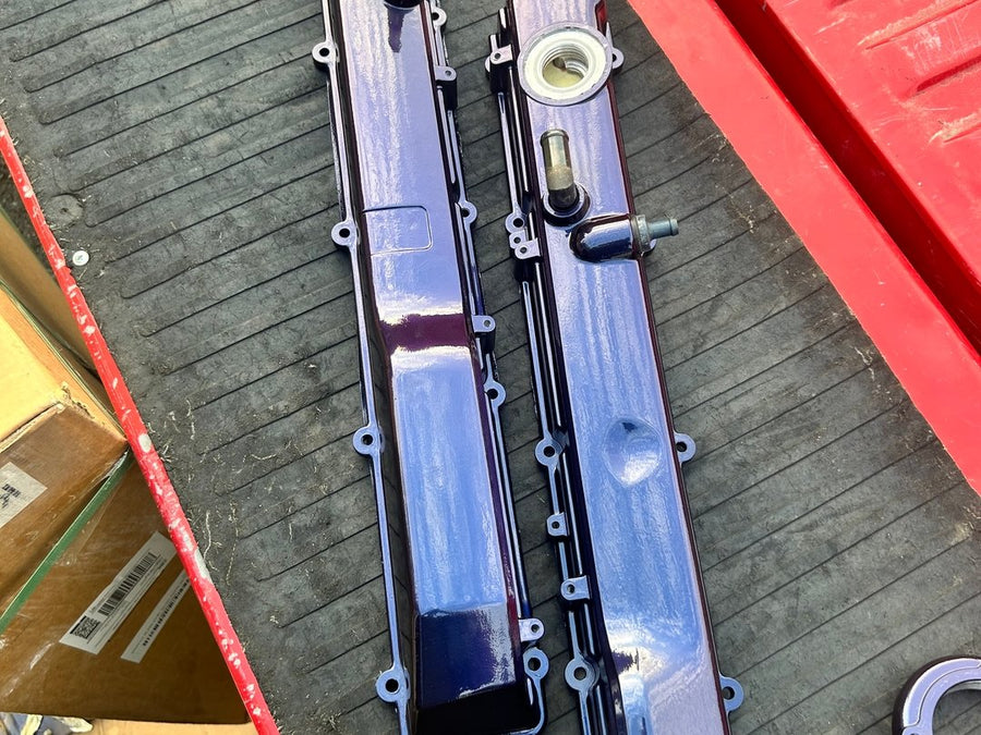Valve covers in Midnight Purple 3