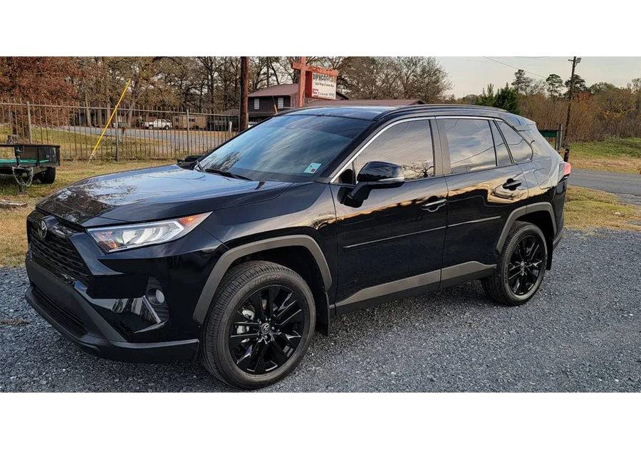 2021 Toyota Rav4 Wheels in Pitch Black