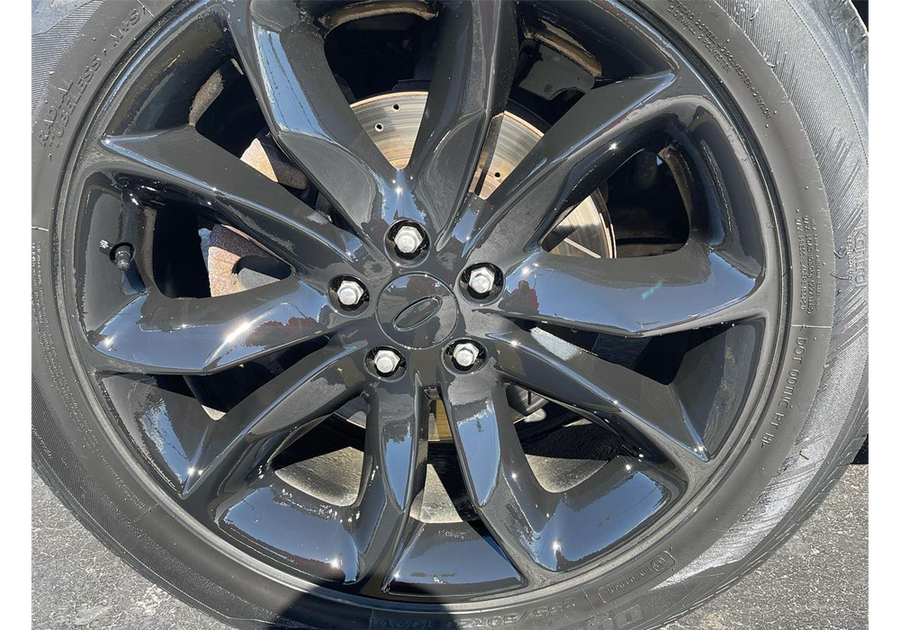 Ford Explorer Wheels in Pitch Black