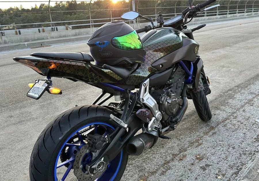 Yamaha Motorcycle in Tsunami Superflake