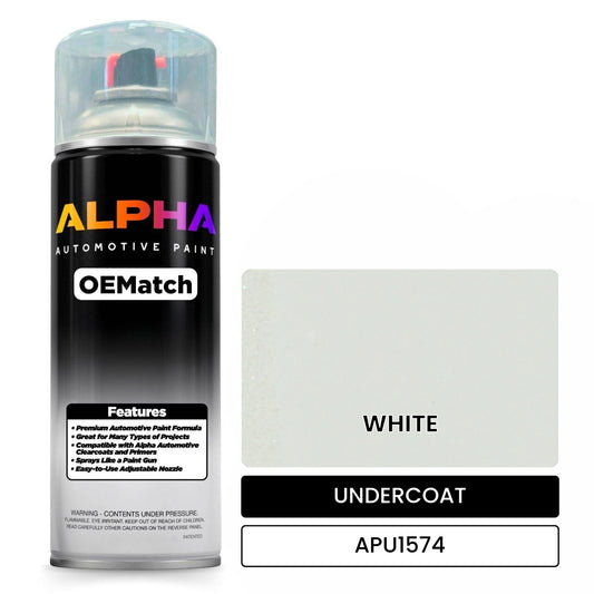 UNDERCOAT WHITE APU1574 OEMatch Spraycan