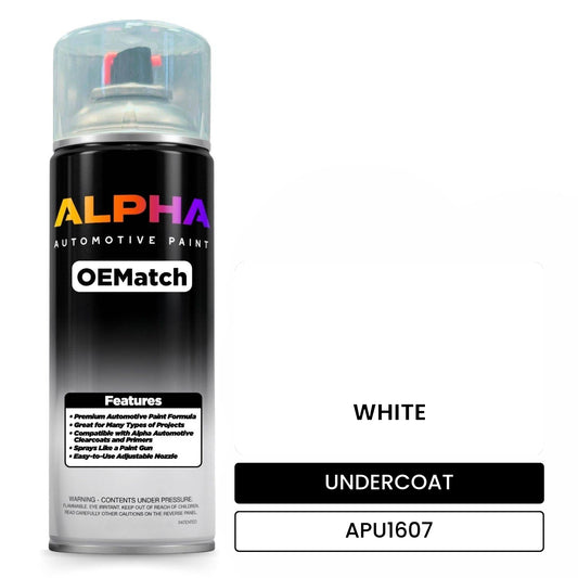 UNDERCOAT WHITE APU1607 OEMatch Spraycan