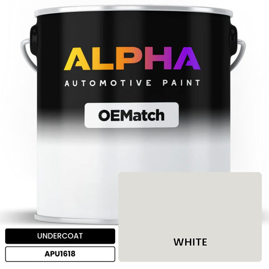 UNDERCOAT WHITE APU1618 OEMatch Basecoat