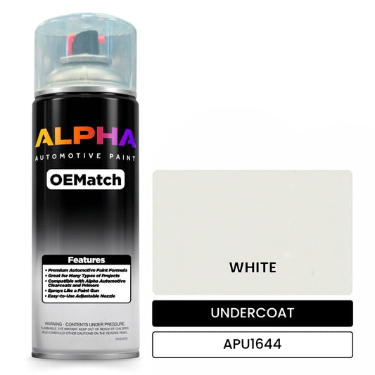 UNDERCOAT WHITE APU1644 OEMatch Spraycan