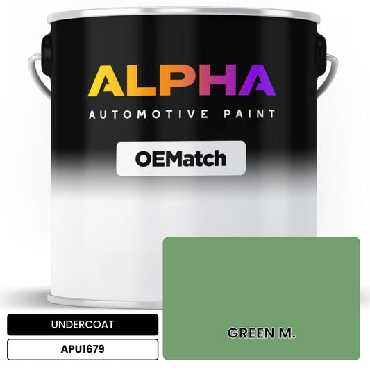 UNDERCOAT GREEN M. APU1679 OEMatch Basecoat