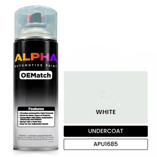 UNDERCOAT WHITE APU1685 OEMatch Spraycan