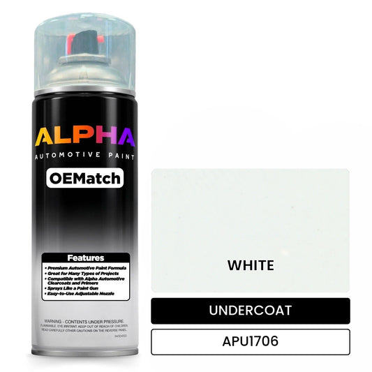 UNDERCOAT WHITE APU1706 OEMatch Spraycan