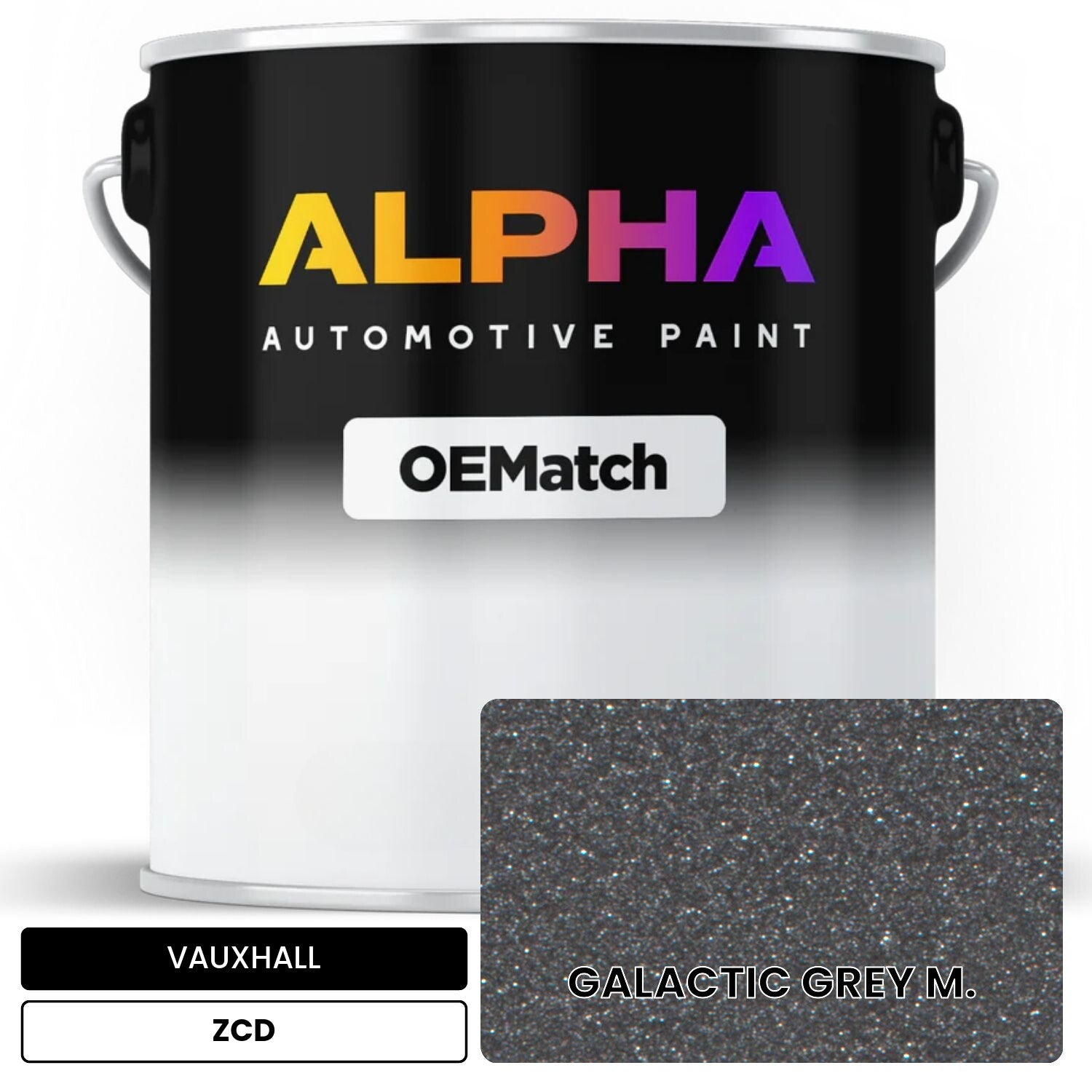 VAUXHALL GALACTIC GREY M. ZCD OEMatch Basecoat