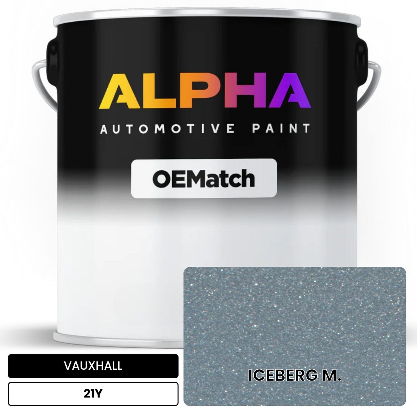 VAUXHALL ICEBERG M. 21Y OEMatch Basecoat