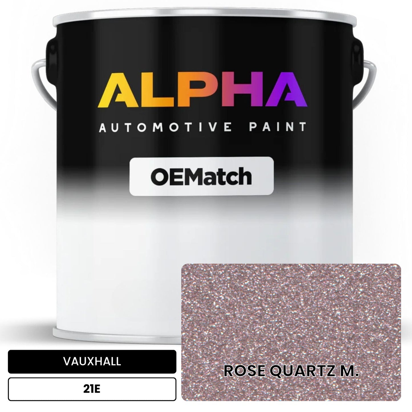 VAUXHALL ROSE QUARTZ M. 21E OEMatch Basecoat