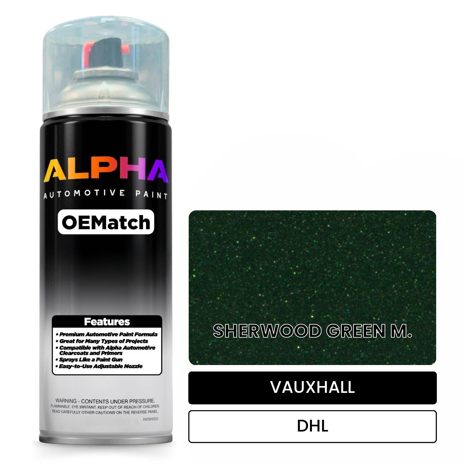 VAUXHALL SHERWOOD GREEN M. DHL OEMatch Spraycan