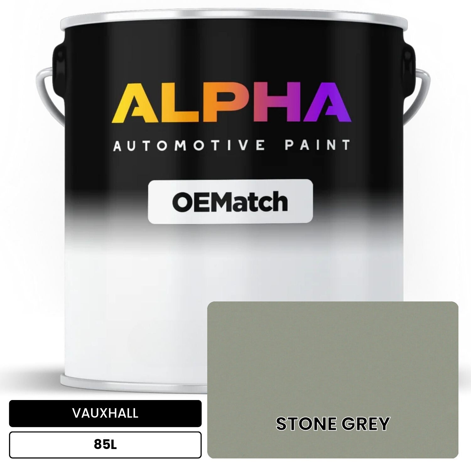 VAUXHALL STONE GREY 85L OEMatch Basecoat