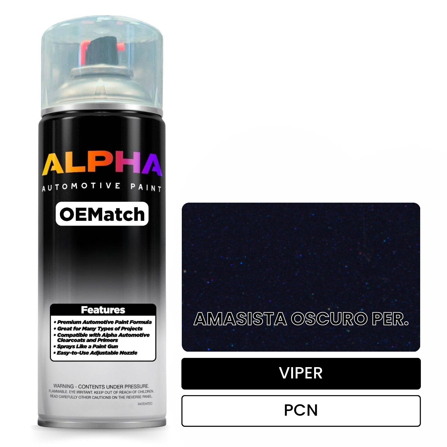 VIPER AMASISTA OSCURO PER. PCN OEMatch Spraycan