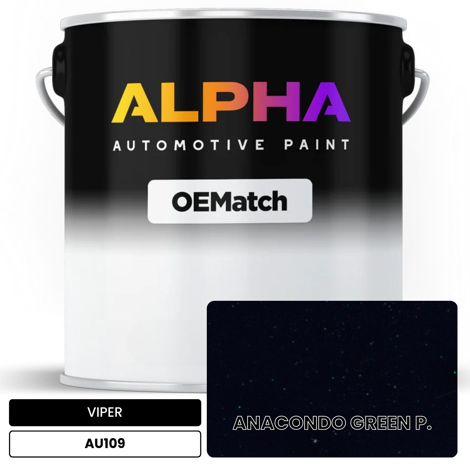 VIPER ANACONDO GREEN P. AU109 OEMatch Basecoat
