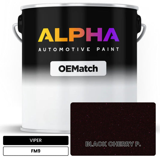VIPER BLACK CHERRY P. FM9 OEMatch Basecoat