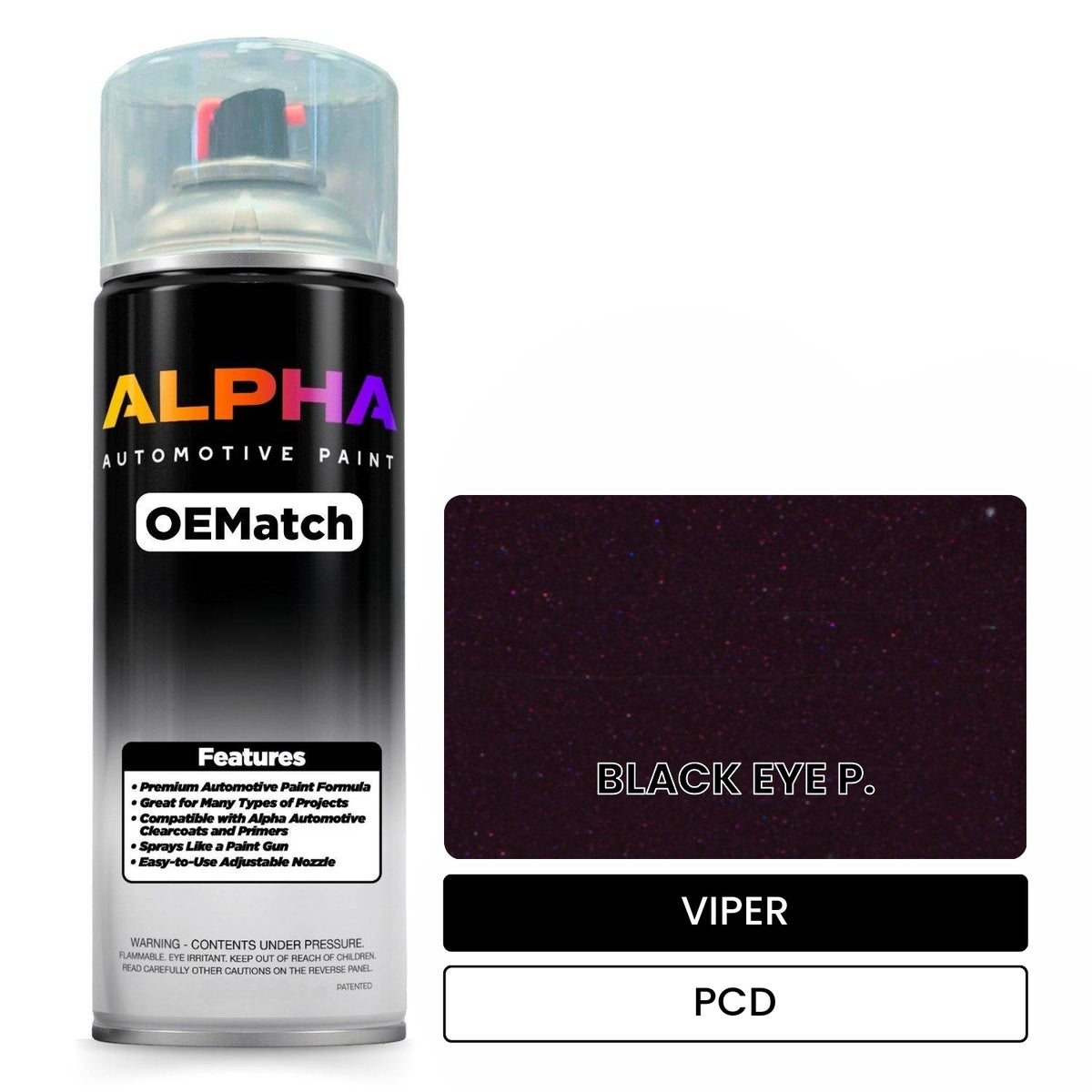 VIPER BLACK EYE P. PCD OEMatch Spraycan