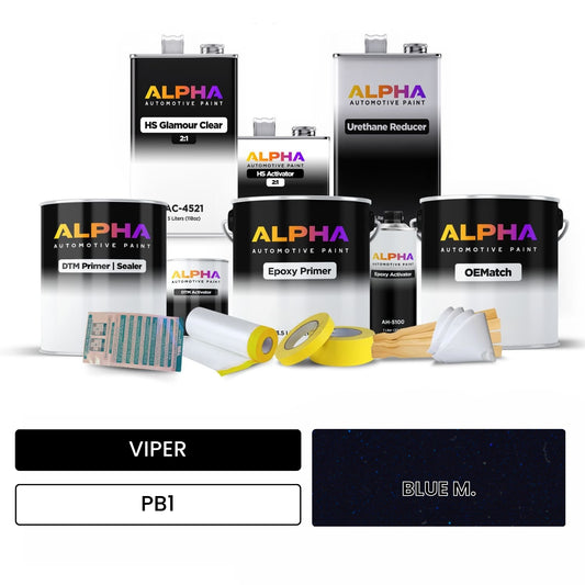 VIPER BLUE M. PB1 OEMatch Vehicle Paint Kit