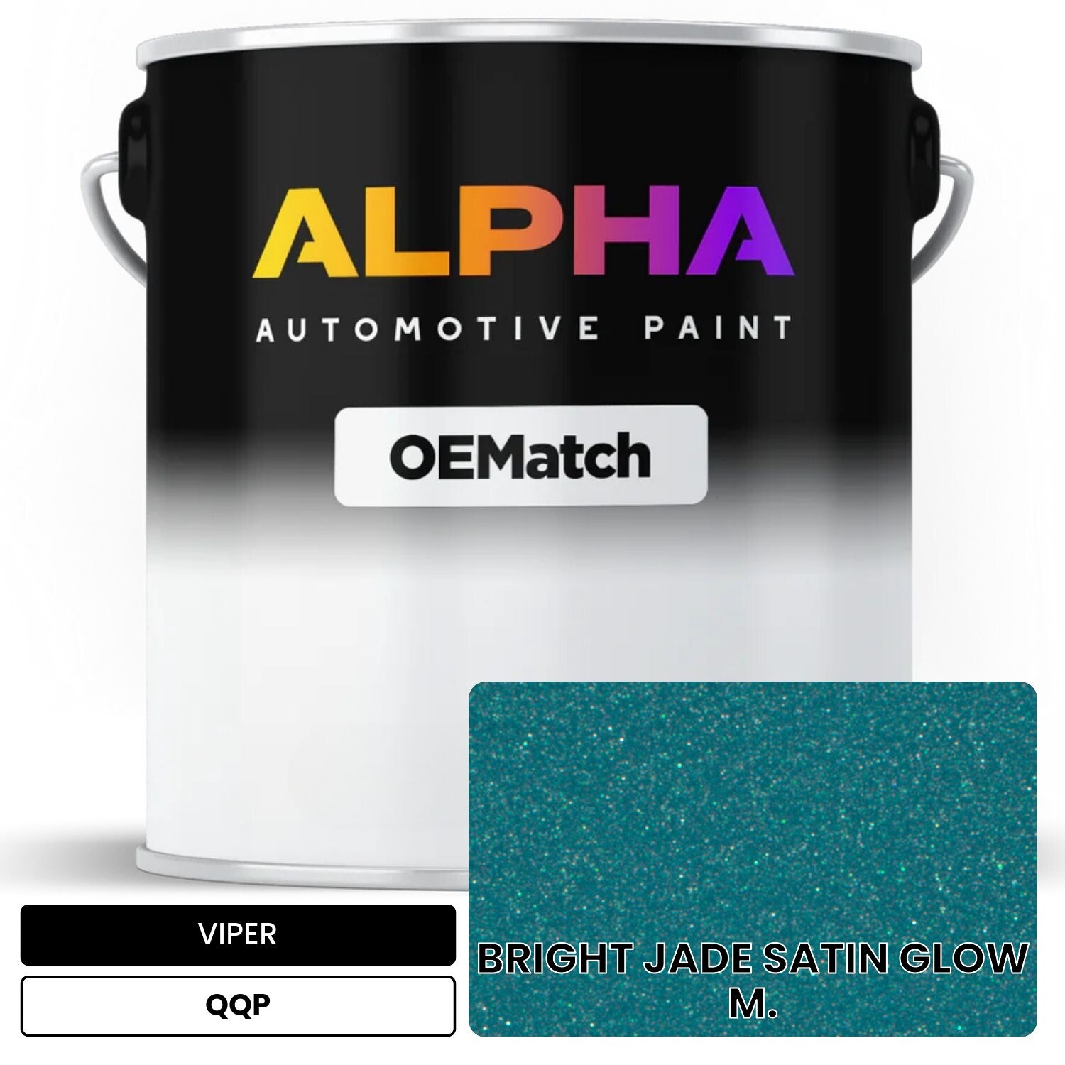 VIPER BRIGHT JADE SATIN GLOW M. QQP OEMatch Basecoat