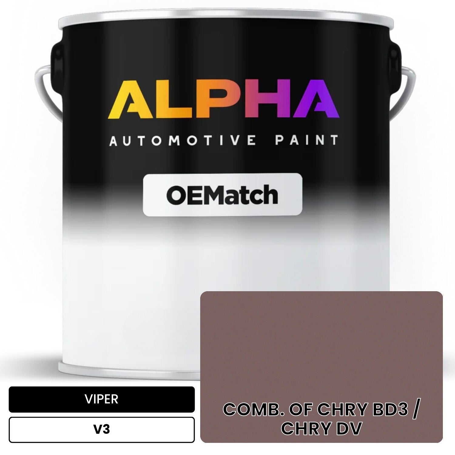 VIPER COMB. OF CHRY BD3 / CHRY DV V3 OEMatch Basecoat