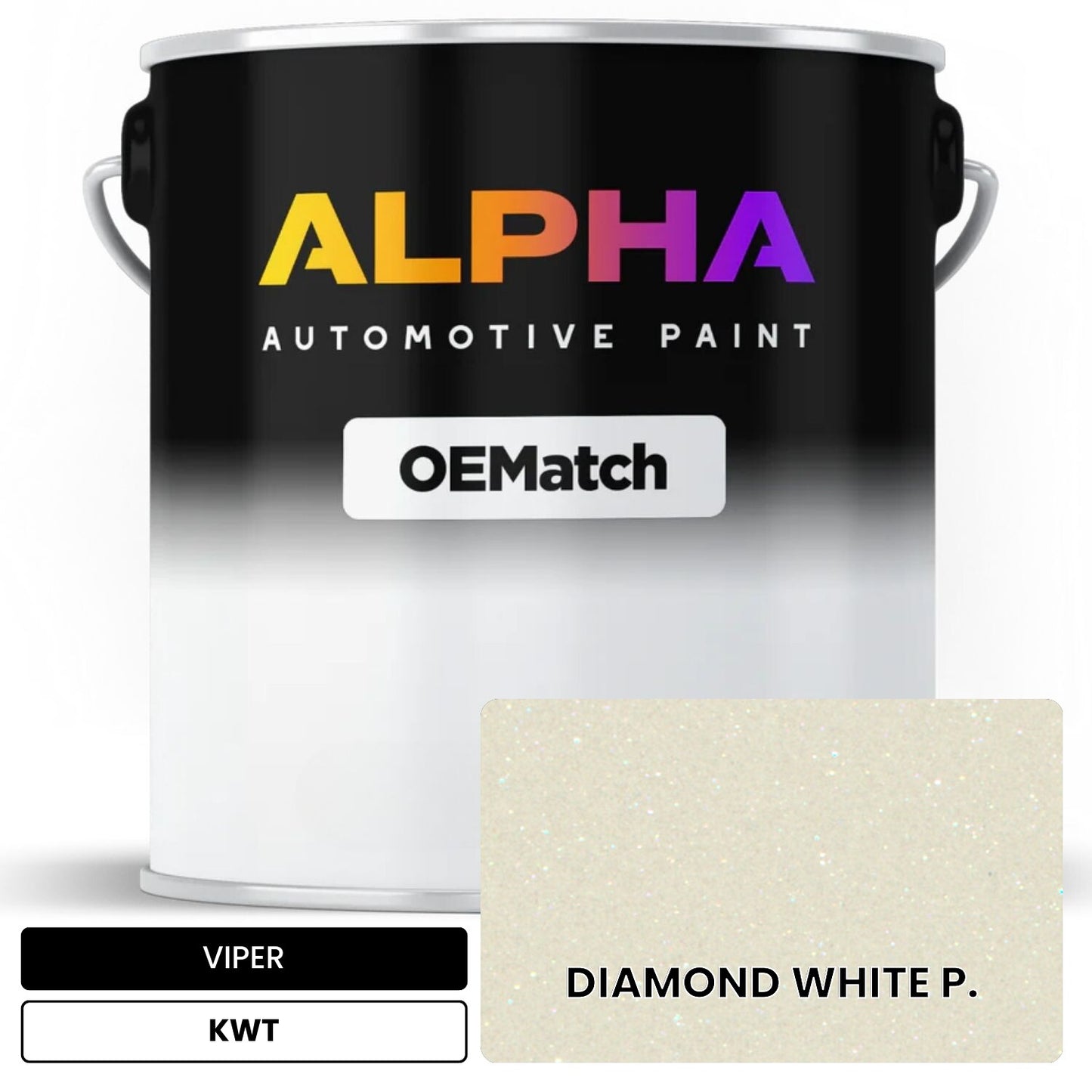 VIPER DIAMOND WHITE P. KWT OEMatch Basecoat