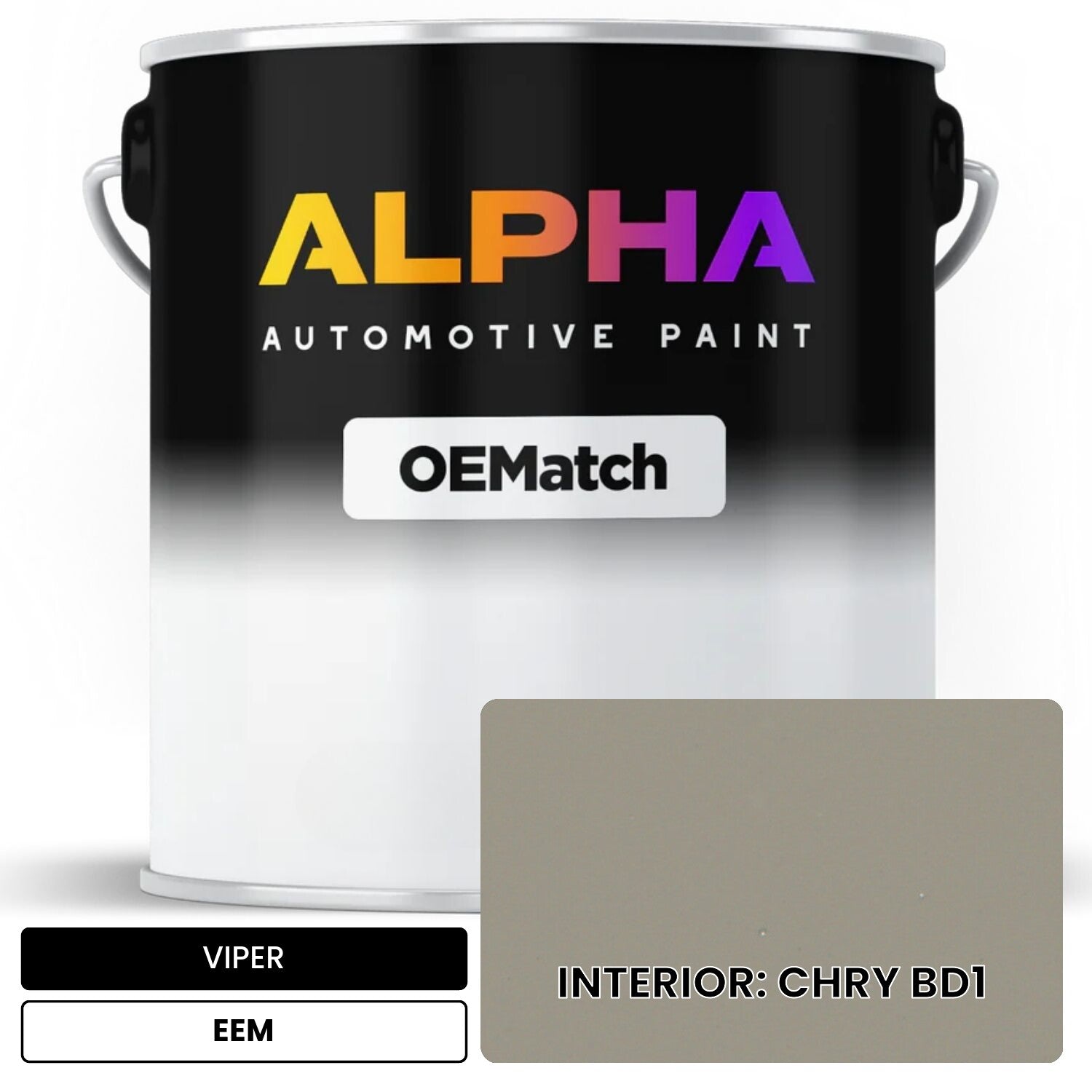 VIPER INTERIOR: CHRY BD1 EEM OEMatch Basecoat