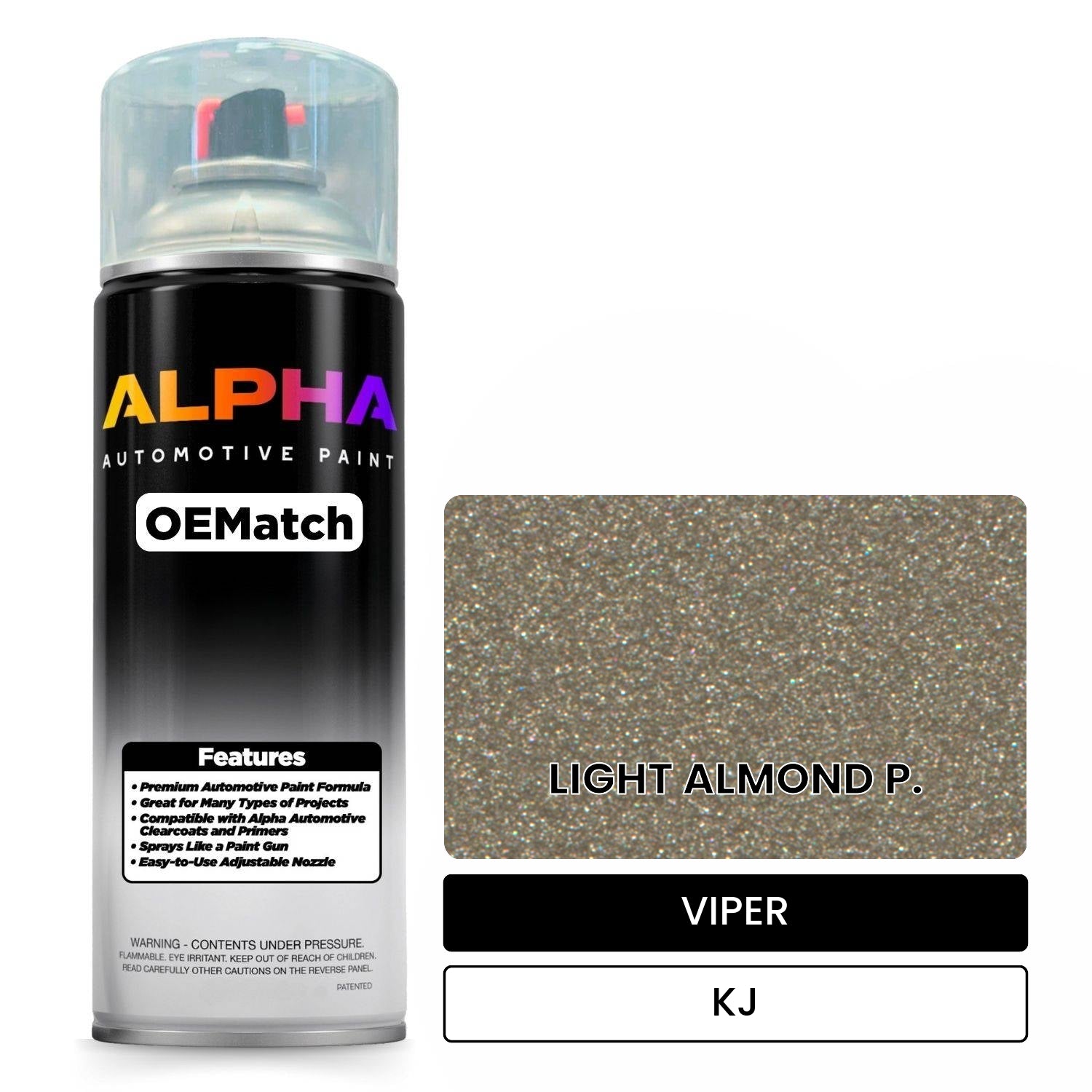 VIPER LIGHT ALMOND P. KJ OEMatch Spraycan