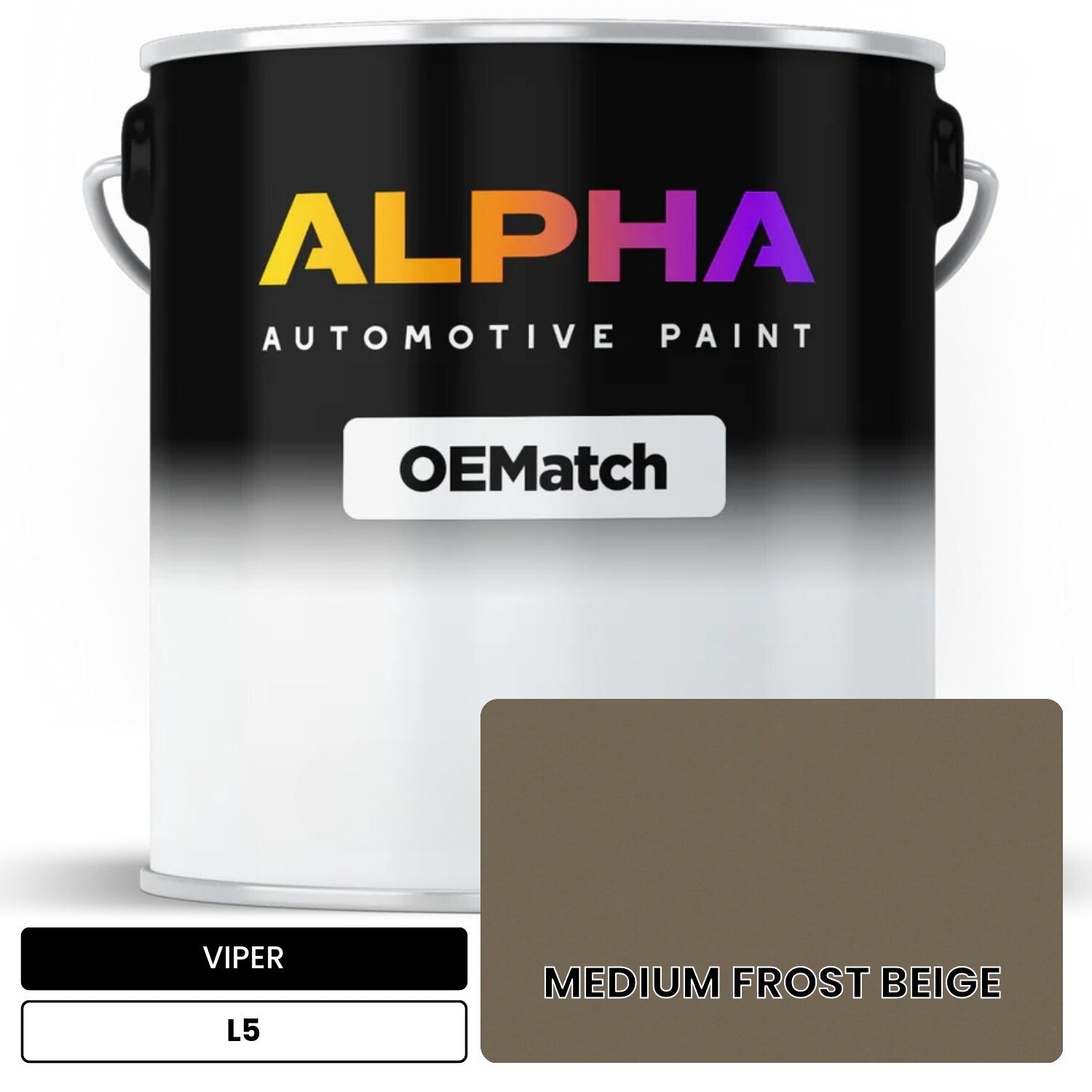 VIPER MEDIUM FROST BEIGE L5 OEMatch Basecoat