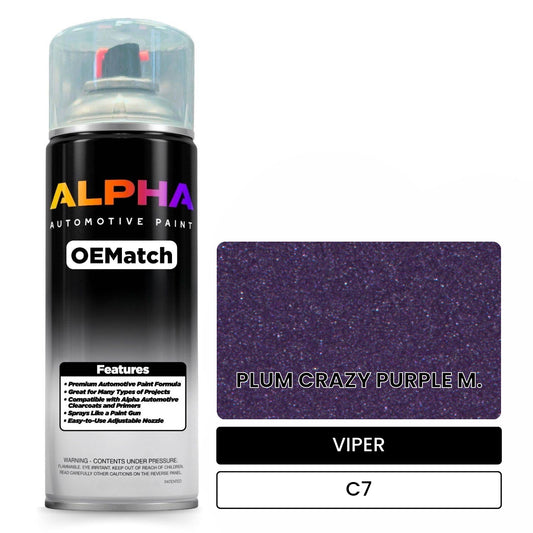 VIPER PLUM CRAZY PURPLE M. C7 OEMatch Spraycan