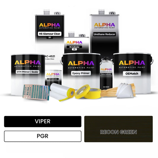 VIPER RECON GREEN PGR OEMatch Vehicle Paint Kit