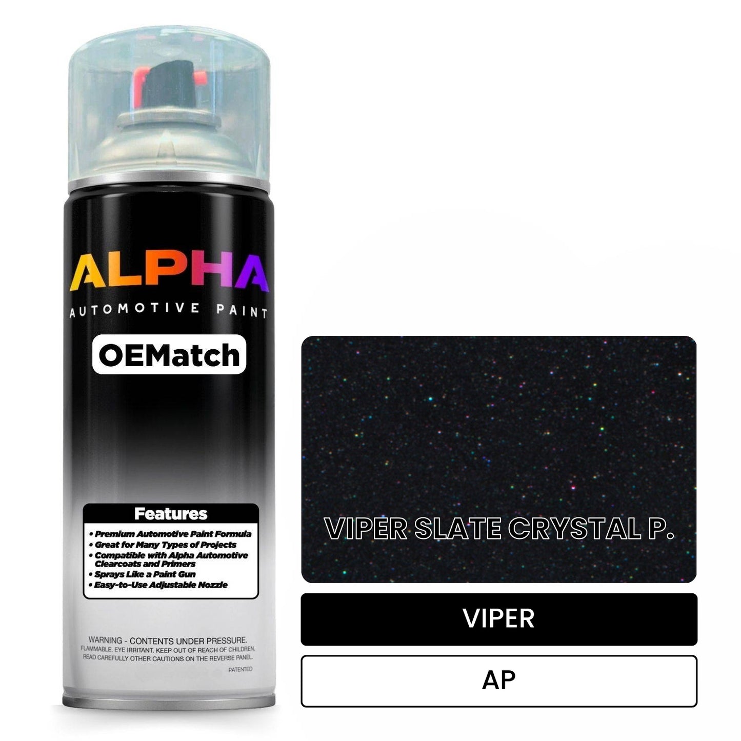 VIPER VIPER SLATE CRYSTAL P. AP OEMatch Spraycan