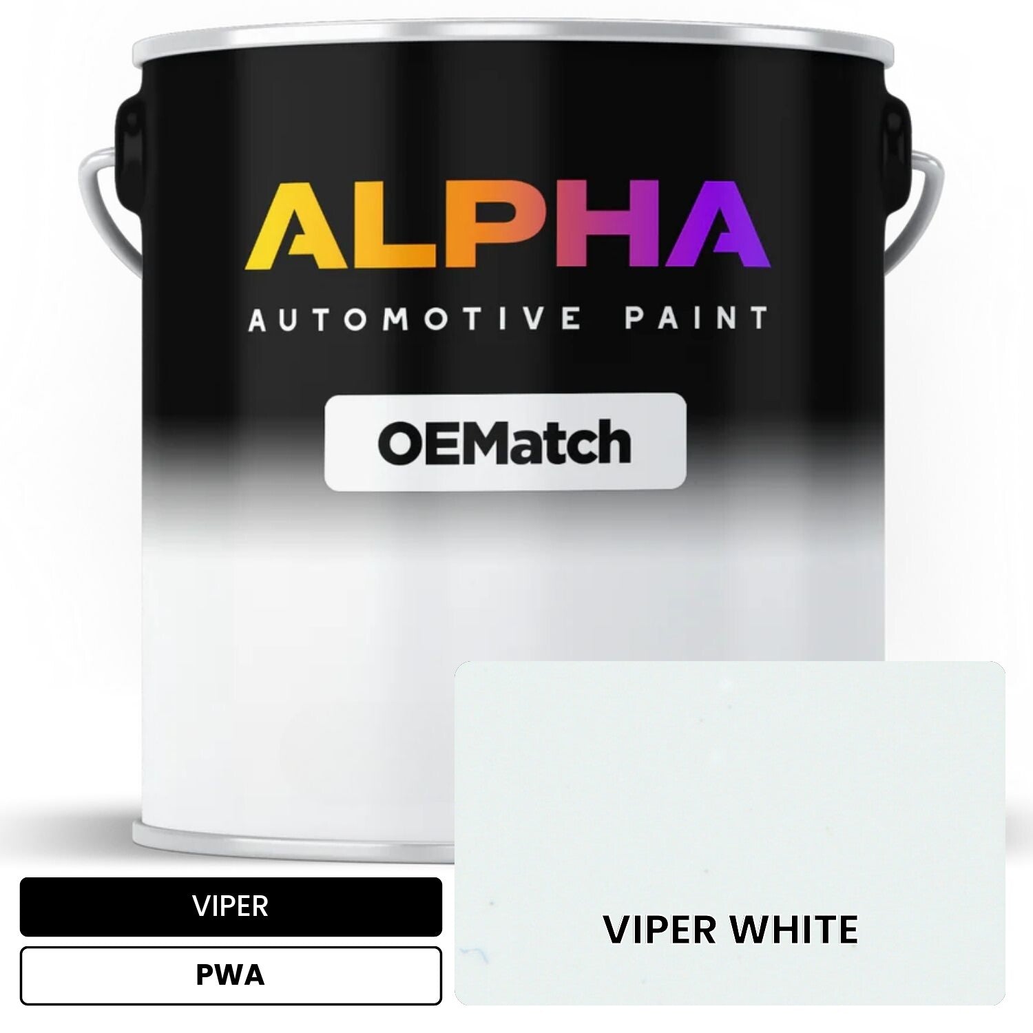 VIPER VIPER WHITE PWA OEMatch Basecoat