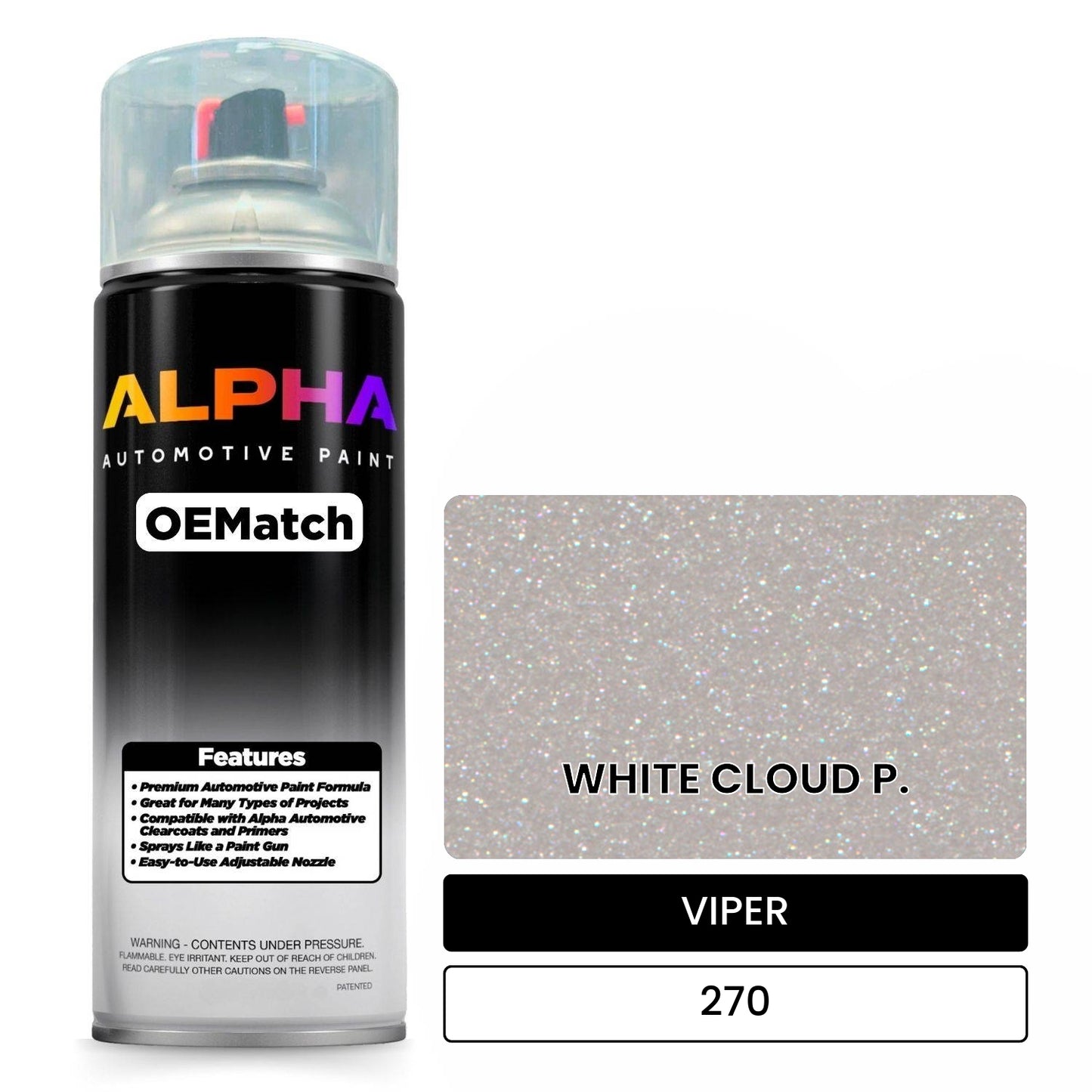 VIPER WHITE CLOUD P. 270 OEMatch Spraycan