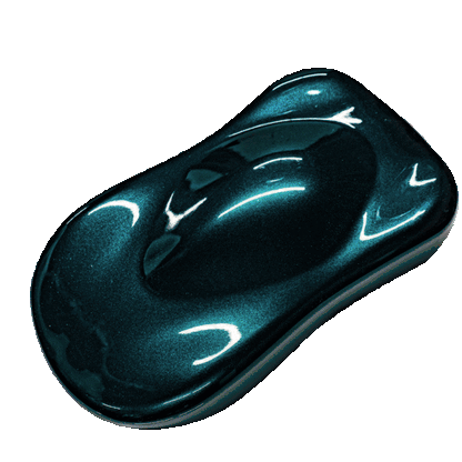 Viridian Blue Car Kit (Black Ground Coat) - The Spray Source - Alpha Pigments