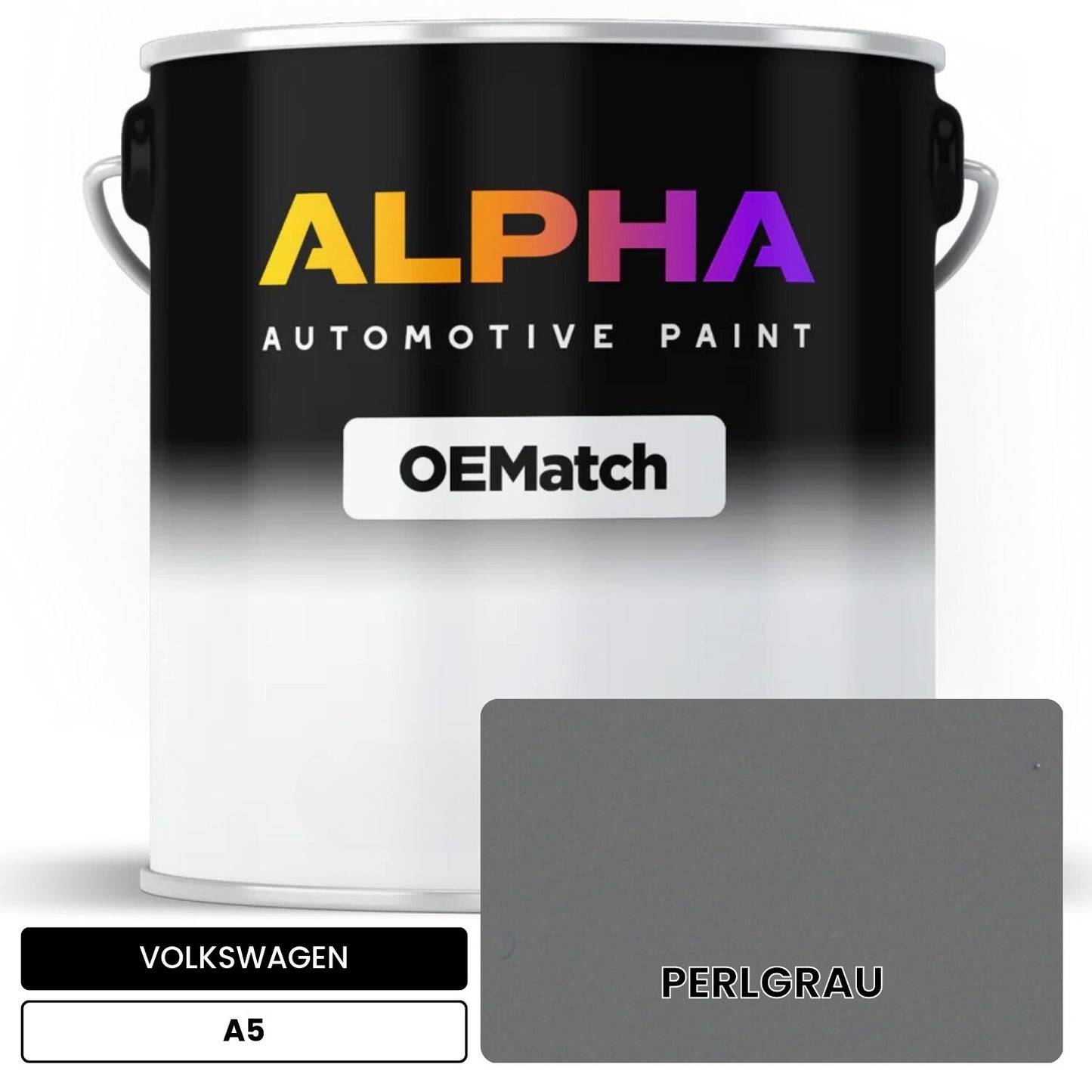 VOLKSWAGEN Pearl Gray A5 OEMatch Basecoat