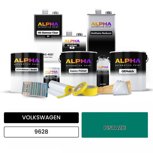 VOLKSWAGEN Pistachio 9628 OEMatch Vehicle Paint Kit