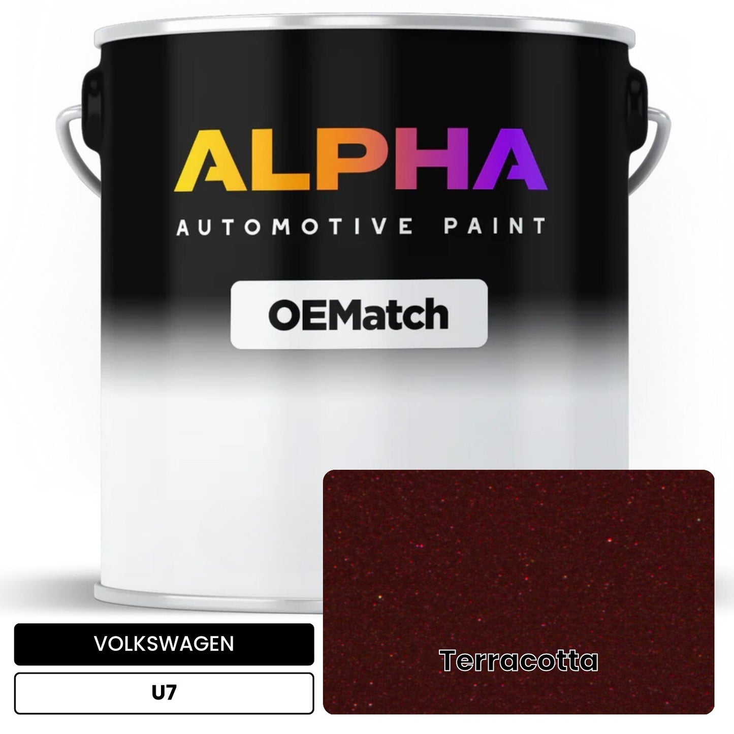 VOLKSWAGEN Terracotta U7 OEMatch Basecoat
