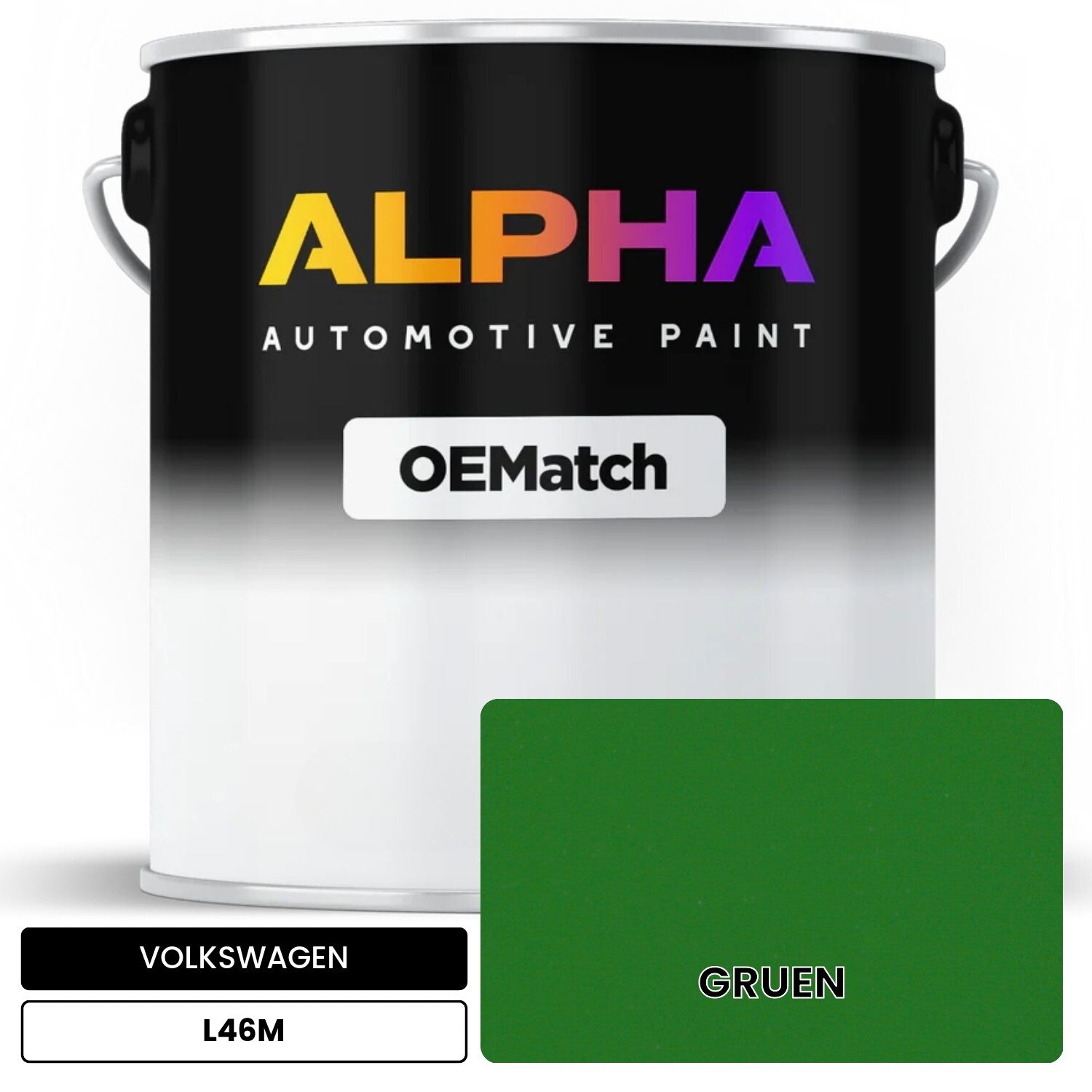 VOLKSWAGEN Viper Green L46M OEMatch Basecoat